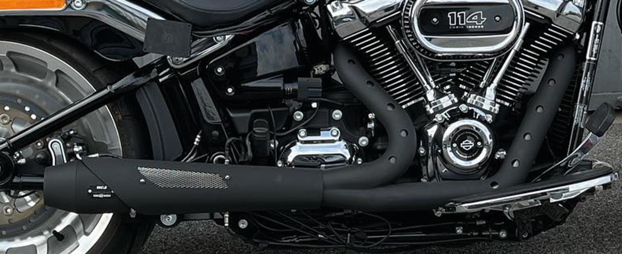Mcj Adjustable 2-INTO-1 for Milwaukee Eight Softail – Exhaust
