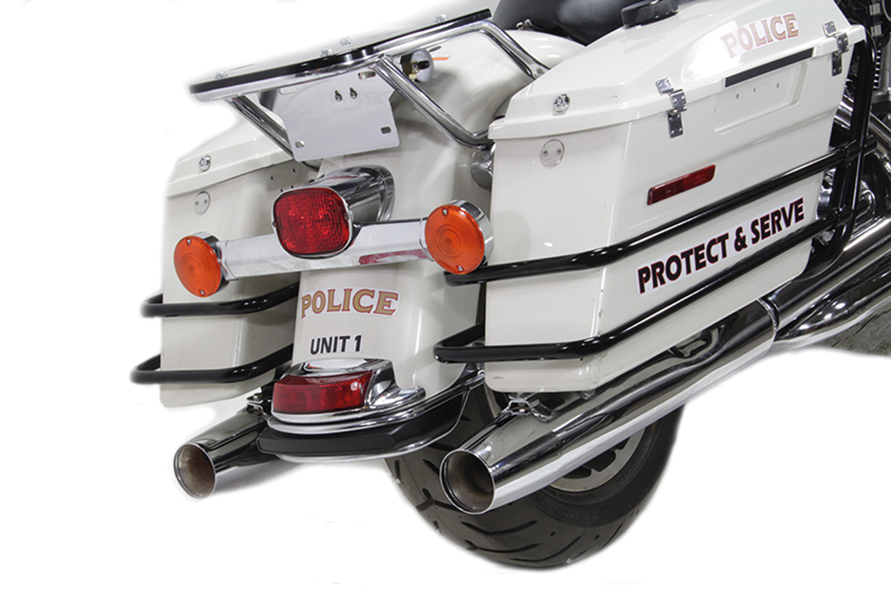 V-Twin Dual Rail Saddlebag Guards – Luggage