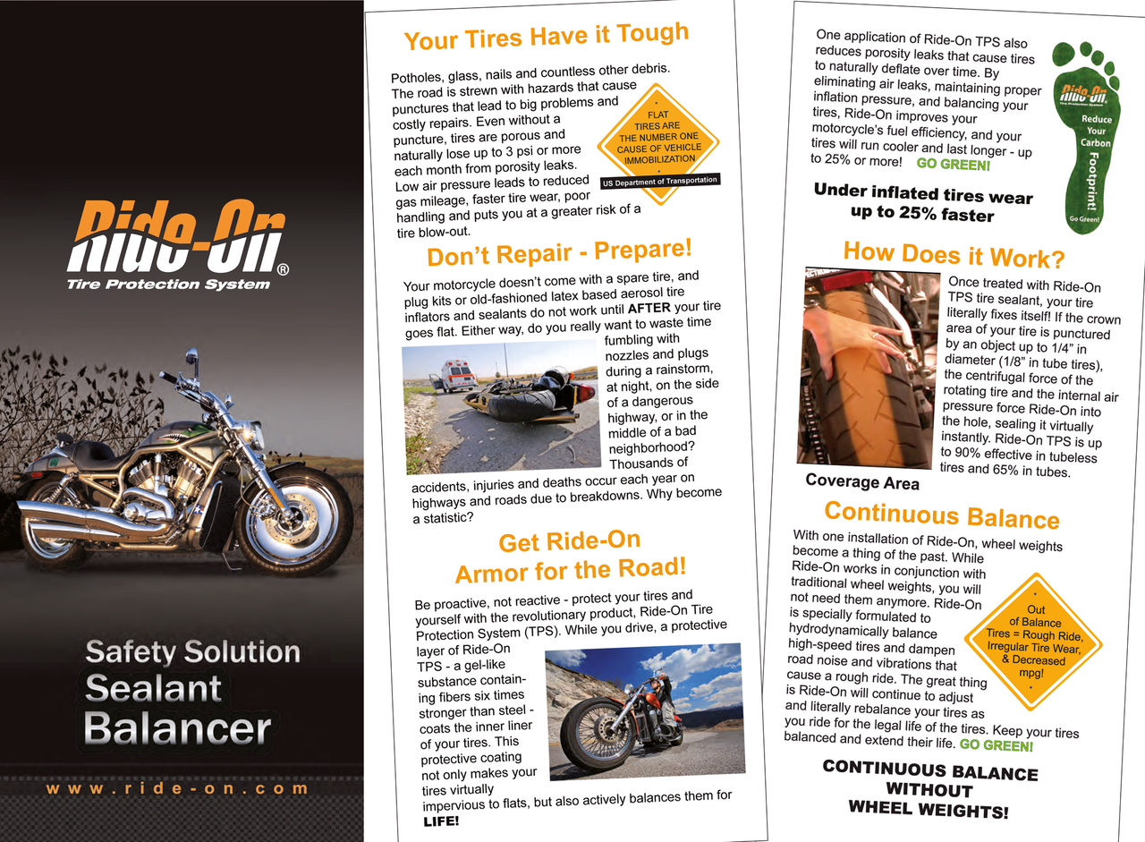Ride-On Tire Protection & Balancing System – Tools & Chemicals