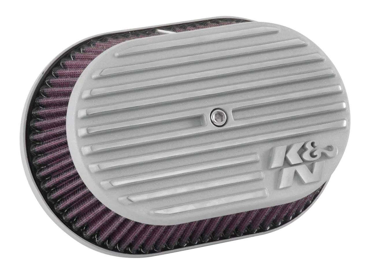 K&N Street Metal Oval Air Cleaner – Intake