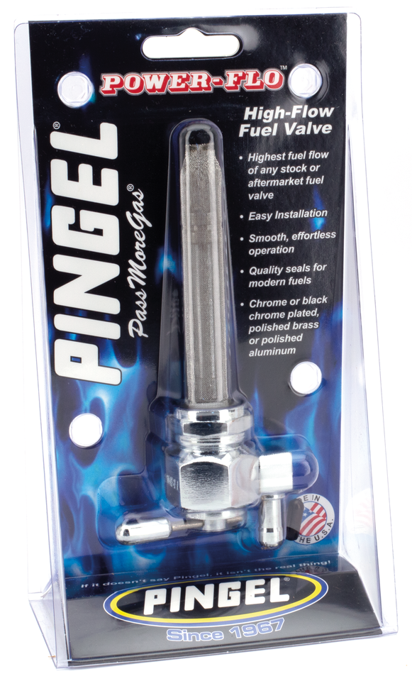 Pingel 22MM Power-Flo High Volume Petcocks – Gas- & Oil Tank