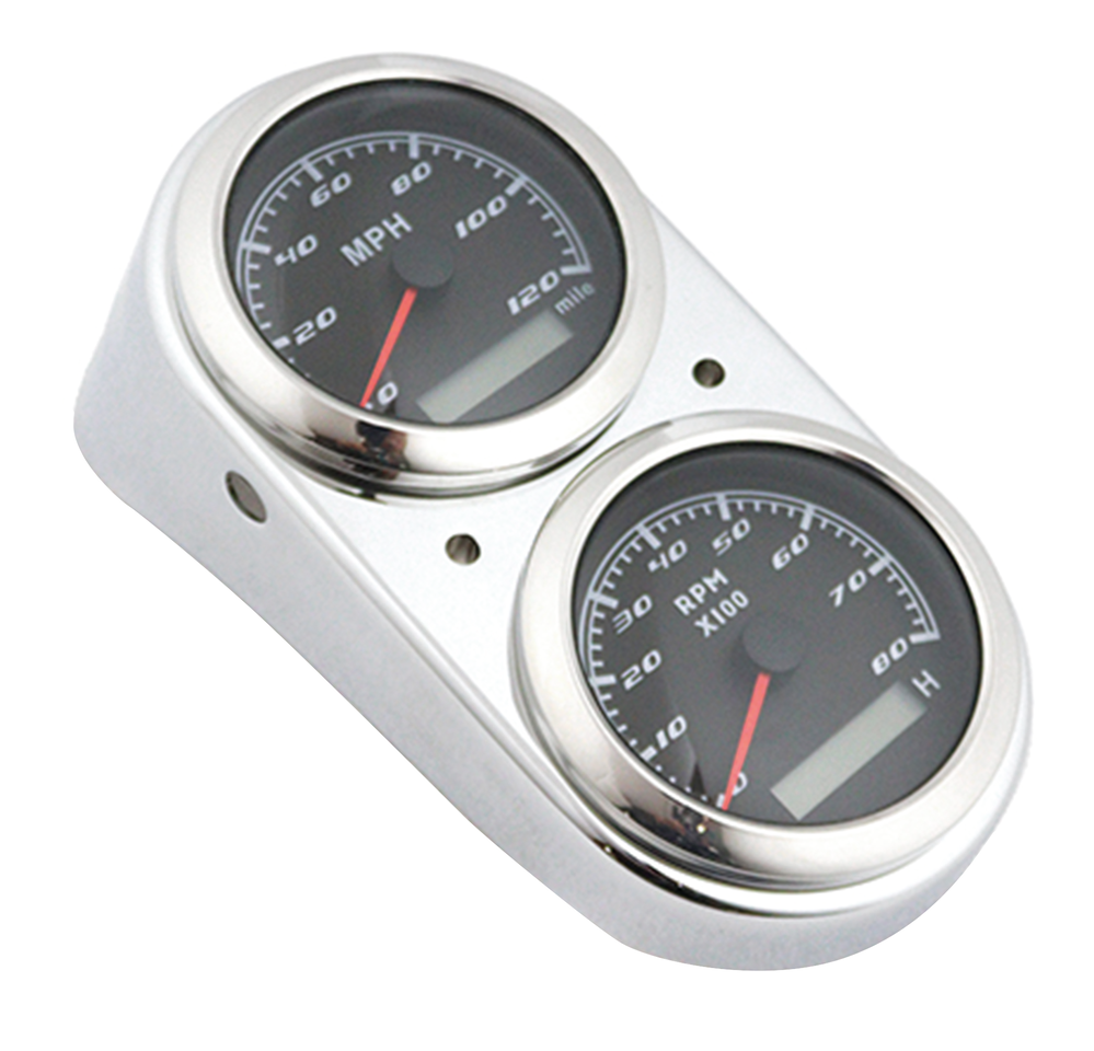 V-Twin Fuel Gauge Dash for FXR and Dyna – Gauges & Dashes