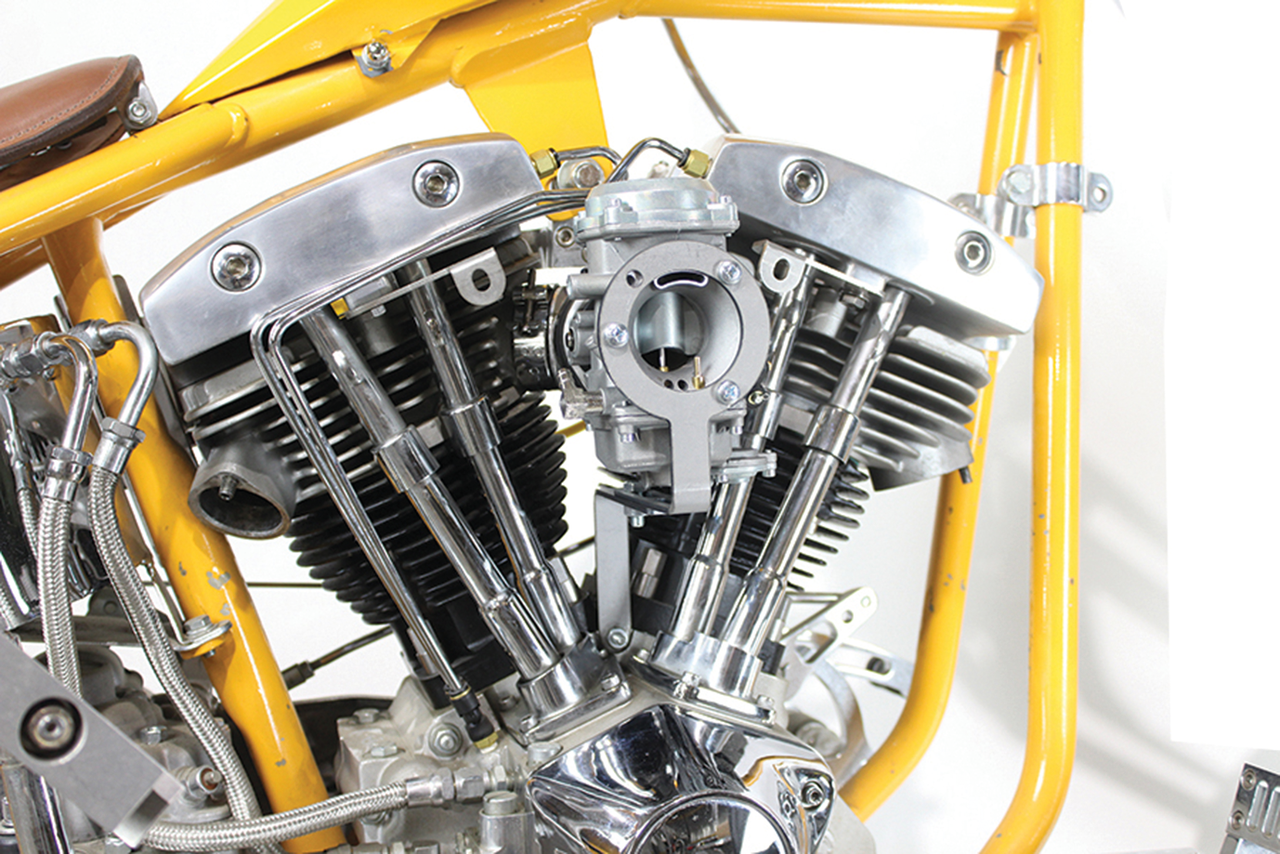V-Twin CV Carburetor Support Bracket for Panhead & Shovelhead – Intake