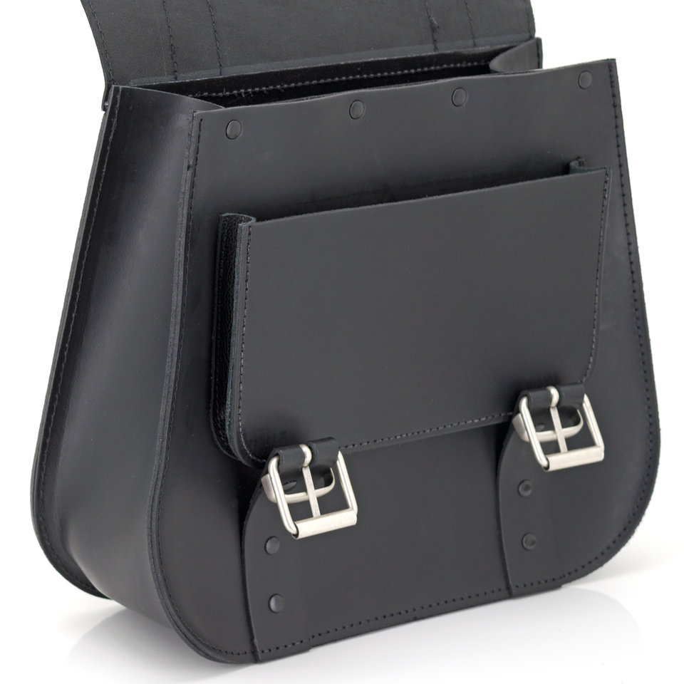 Texas Leather Medium Side Saddlebag – Luggage