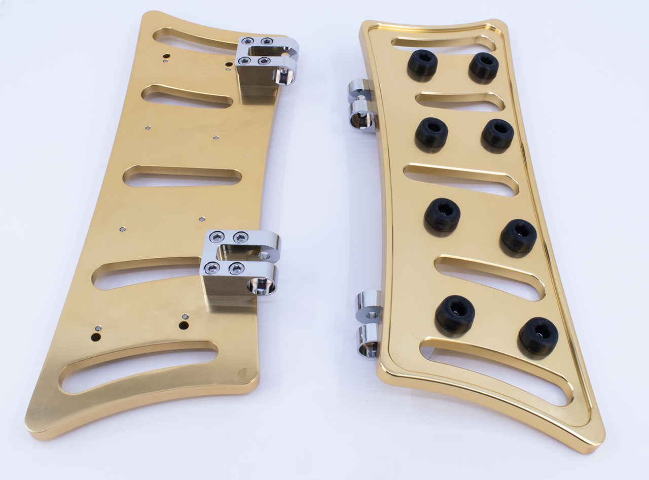 Zodiac Slasher Billet Aluminum Floorboards – Foot Control