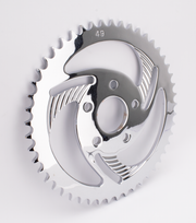 Zodiac "swirled" Rear Sprockets with Chrome Finish – Final Drive