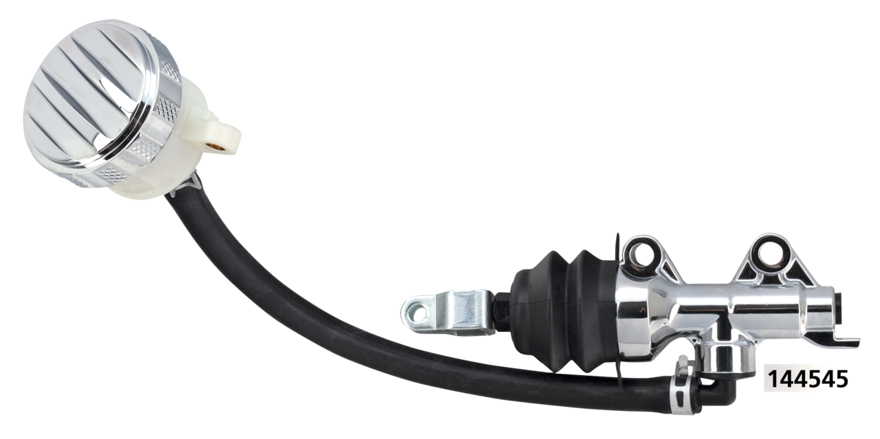Zodiac Rear Brake Master Cylinders with Remote Reservoir for Sportster – Foot Control