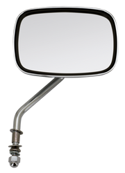 Zodiac One Piece Die-Cast Chrome Mirrors – Handlebar