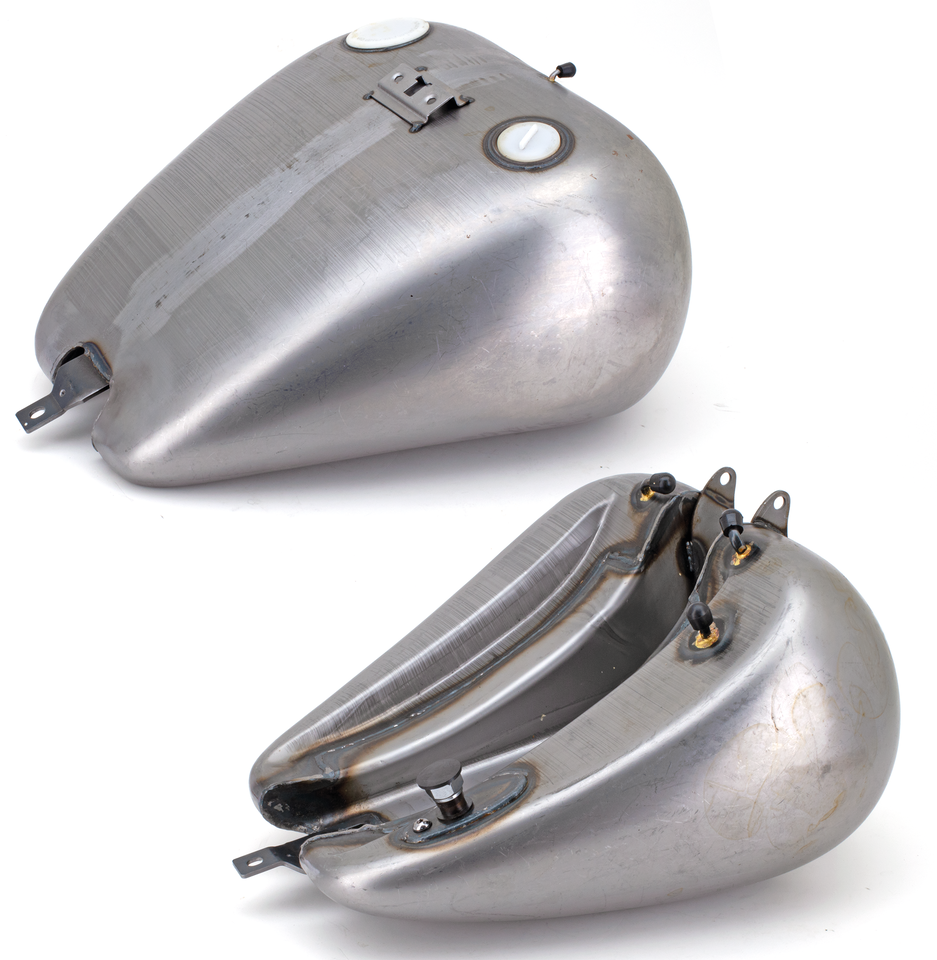 Zodiac Custom Style Tanks with Dash Mount for Twin Cam Softail – Gas- & Oil Tank