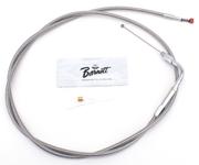 Barnett Clutches & Cables T02 - Throttle & Idle Cable 1981-1989 Big Twin & 1981-1985 Sportster – Control Cables & Hydraulic Lines