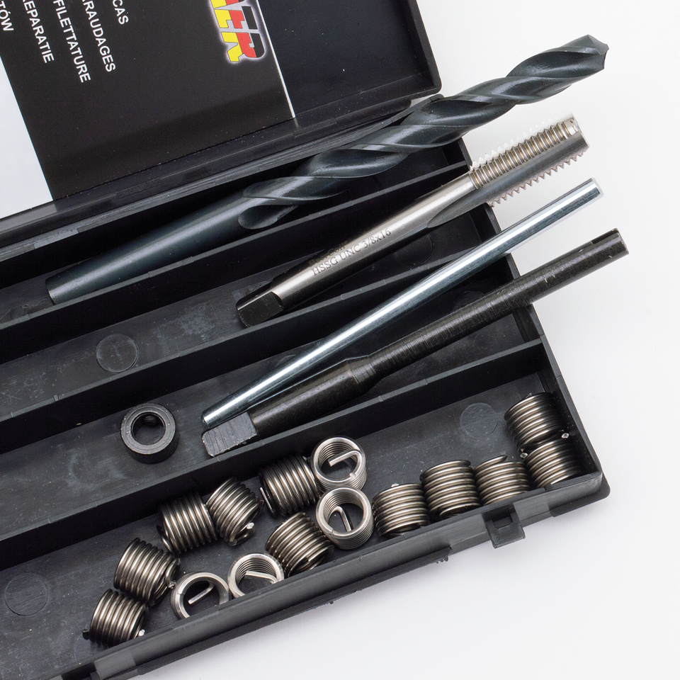 Samwel Supplies Thread Repair – Tools & Chemicals