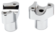 Zodiac Chrome Billet Aluminum Risers – Handlebar