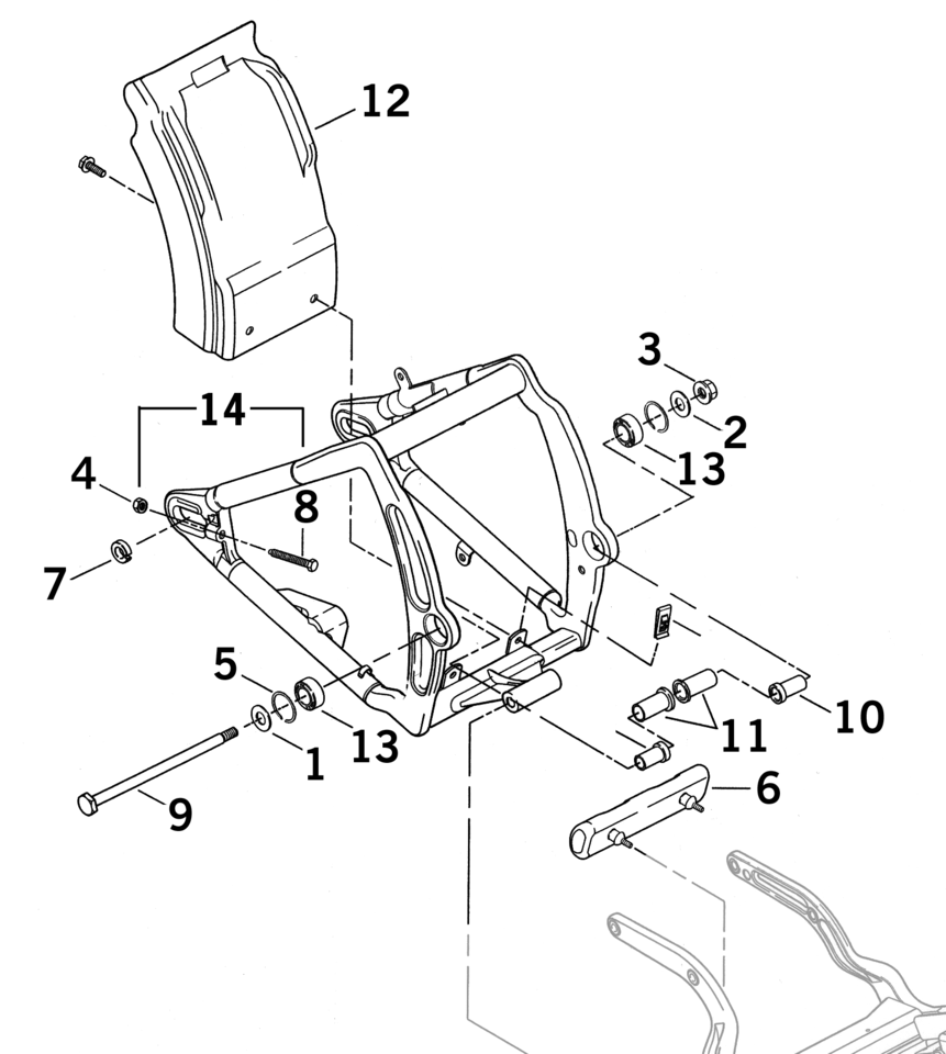 Zodiac Swingarm Parts for Softail 2000-2017 – Frame & Rear Suspension