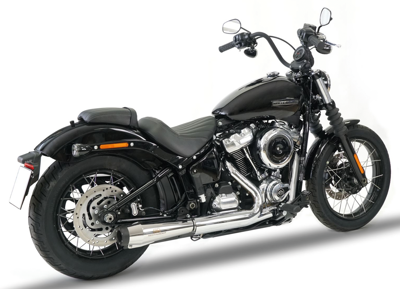 Redthunder Slip-On Mufflers for Milwaukee Eight Softail – Exhaust