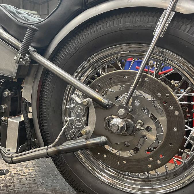 Lowbrow Customs Hardtail Rear Caliper Bracket – Brake