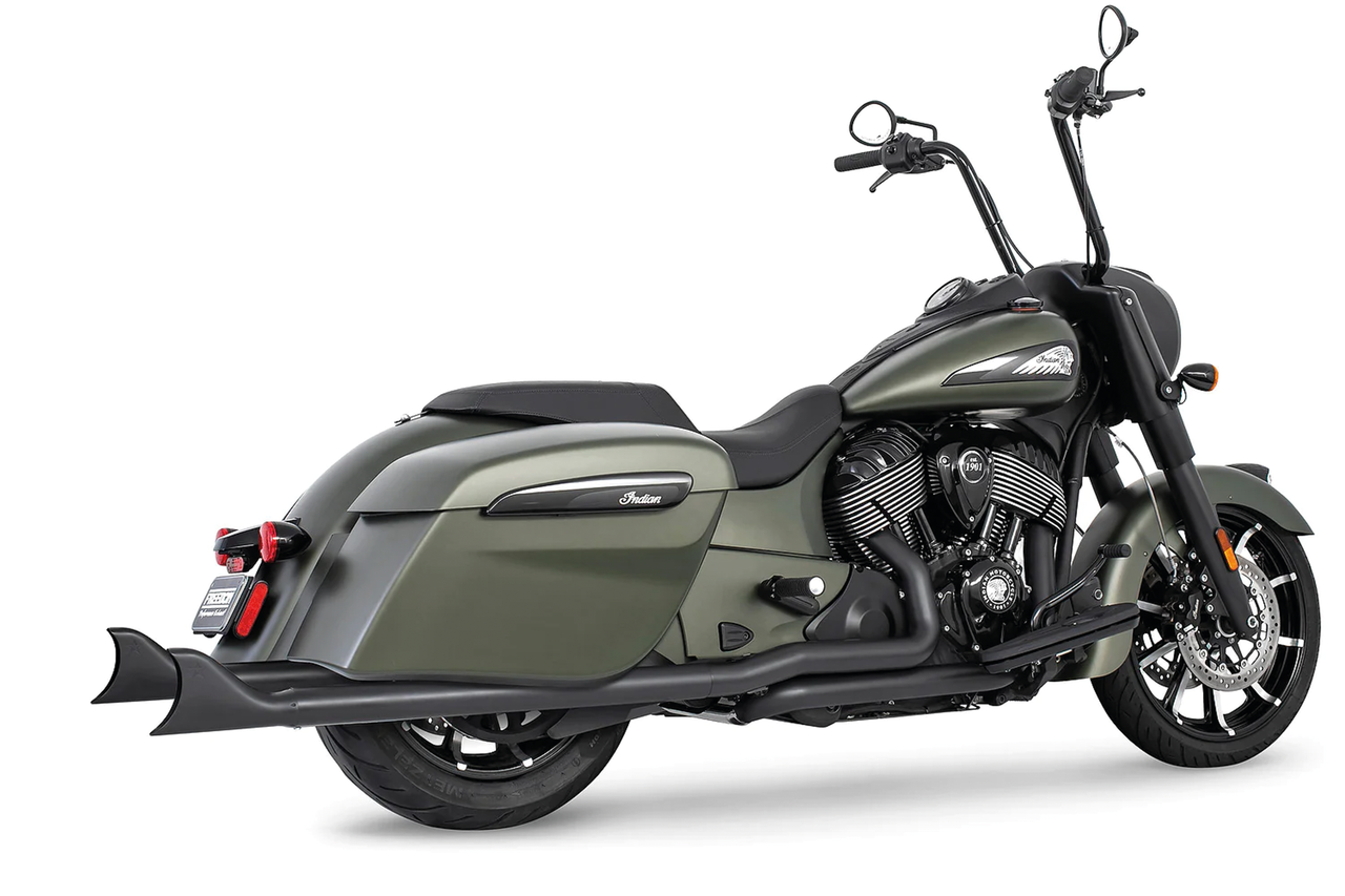Freedom Performance Exhaust Sharktail True Duals for Indian Powerplus & Thunderstroke