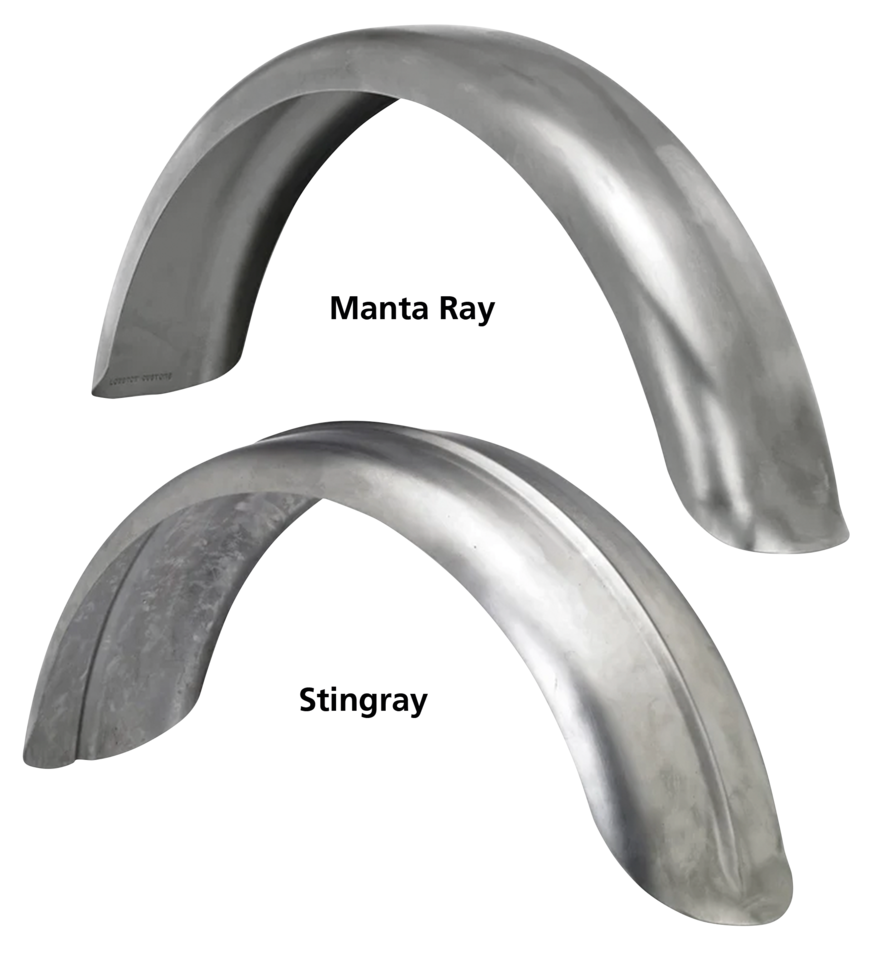 Lowbrow Customs Universal Steel Rear Fenders – Fender & Struts
