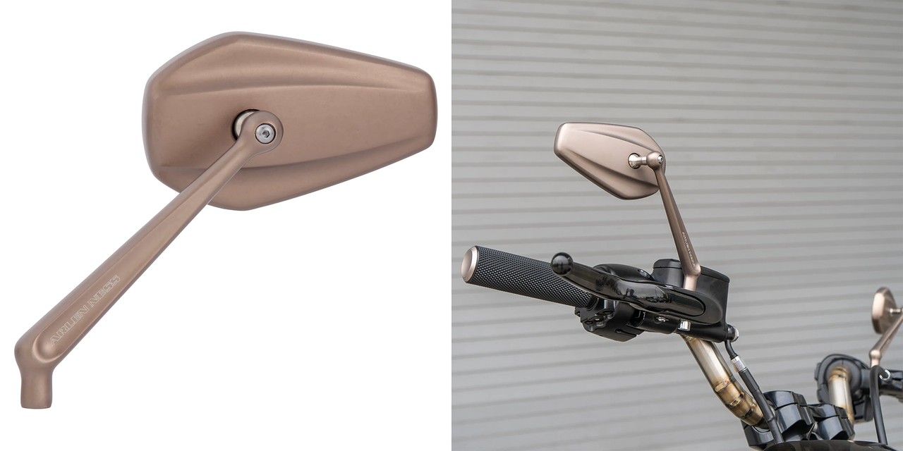 Arlen Ness Stocker Mirrors – Handlebar