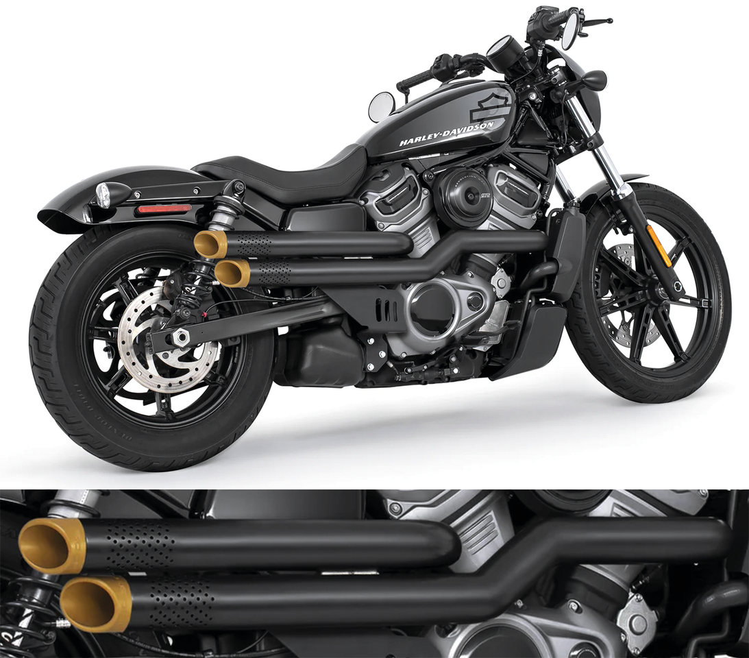 Freedom Performance Independence Exhausts for RH Sportster