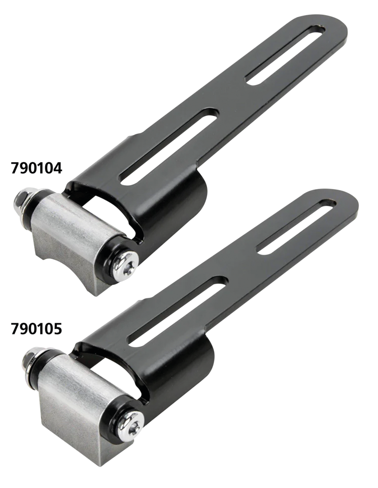Lowbrow Customs Front Hinged Universal Solo Seat Mounts