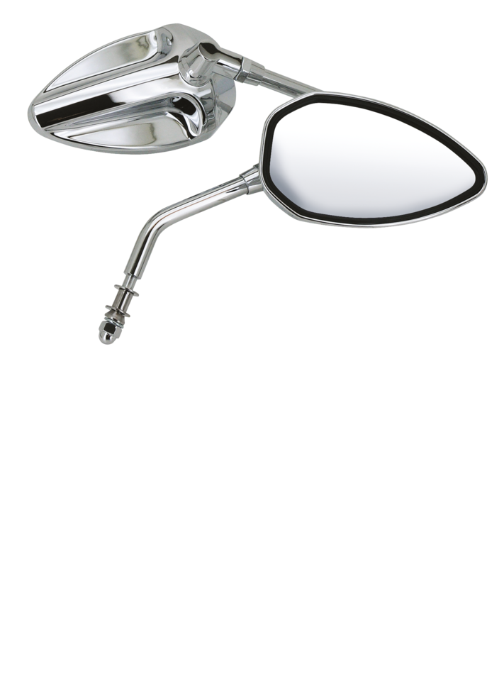 Zodiac "e" Approved Crossback Mirrors – Handlebar