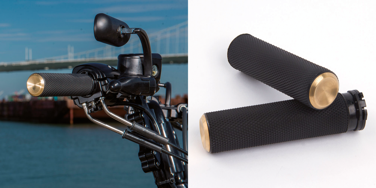 Arlen Ness Knurled Fusion Handlebar Grips