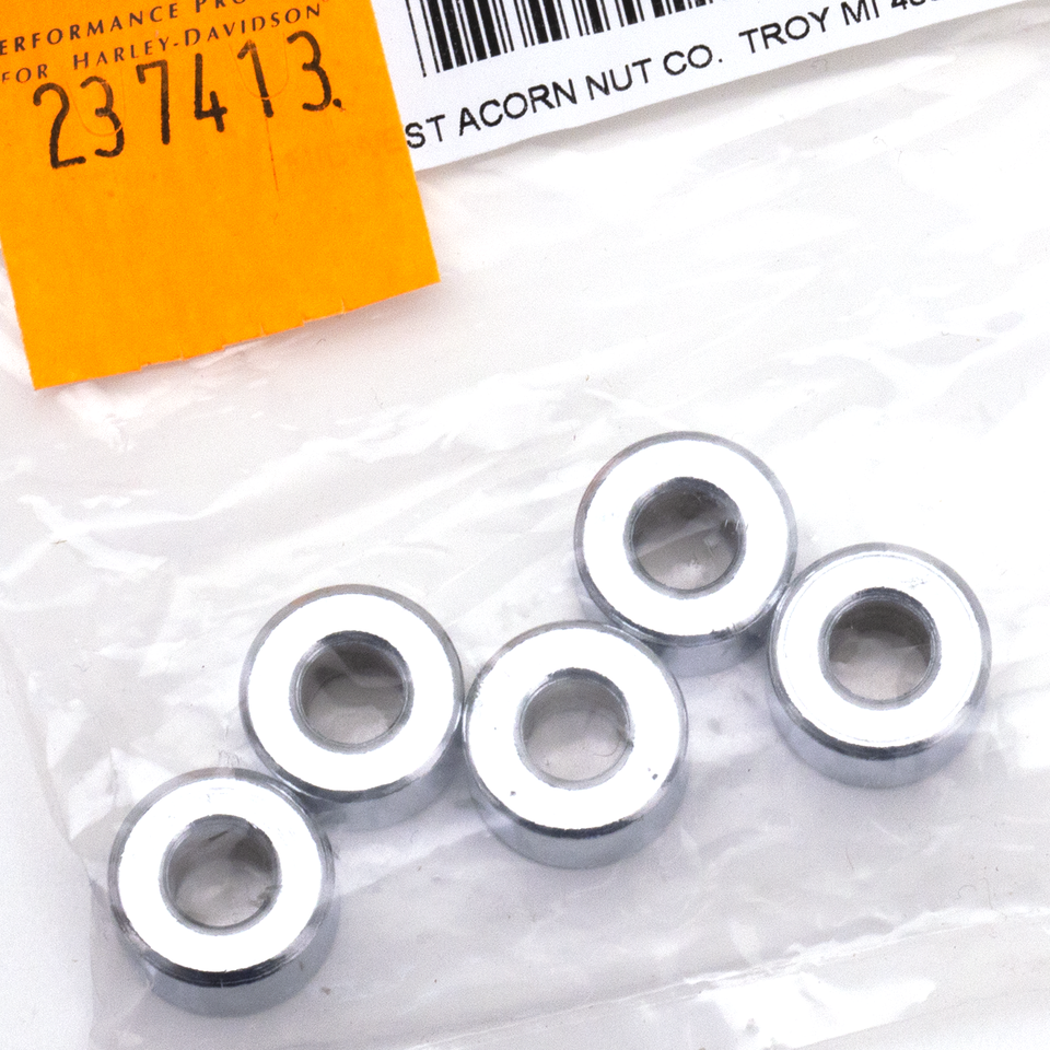 Midwest Acorn Nut Company Show Chrome Steel Spacers Assortment – Hardware