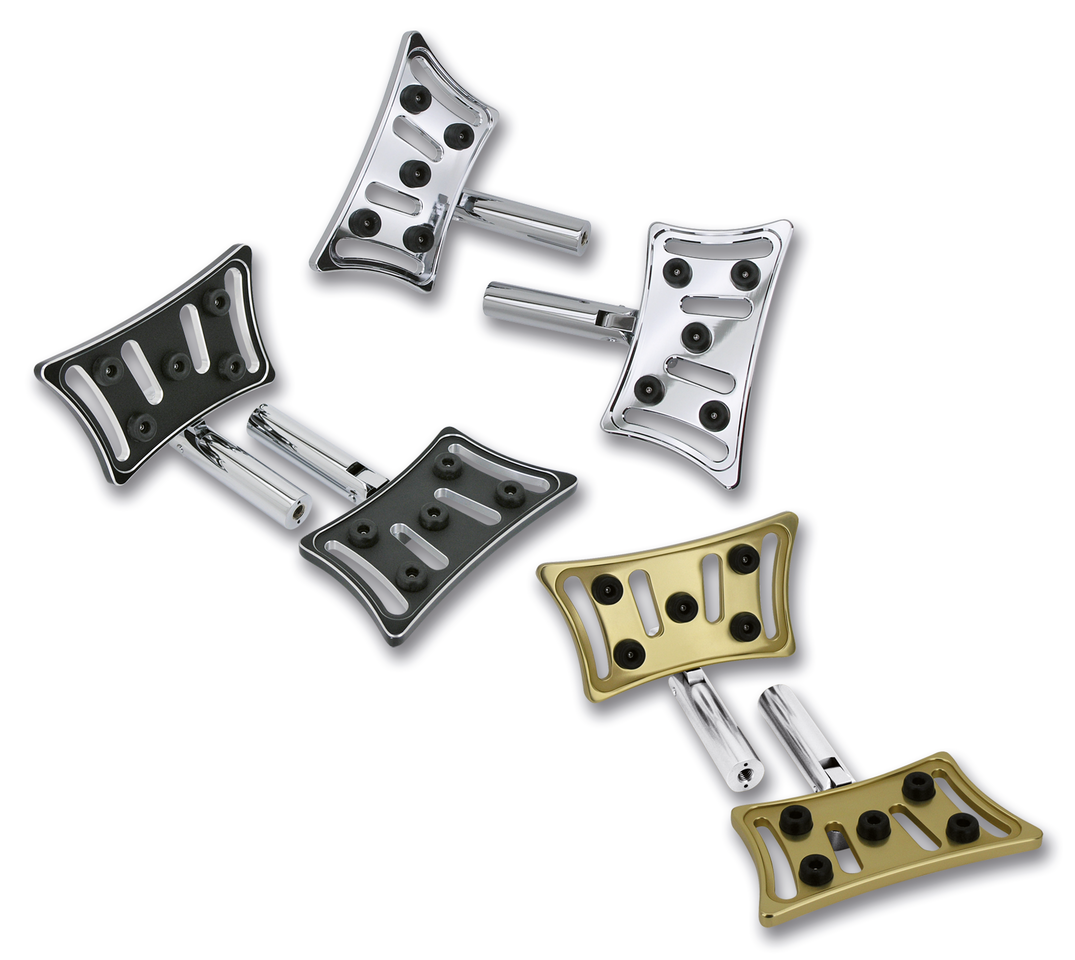 Zodiac Slasher Billet Aluminum Floorboards – Foot Control