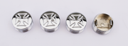 Midwest Acorn Nut Company Chrome Bolt Covers for Hex, Allen and Buttonhead Bolts – Hardware