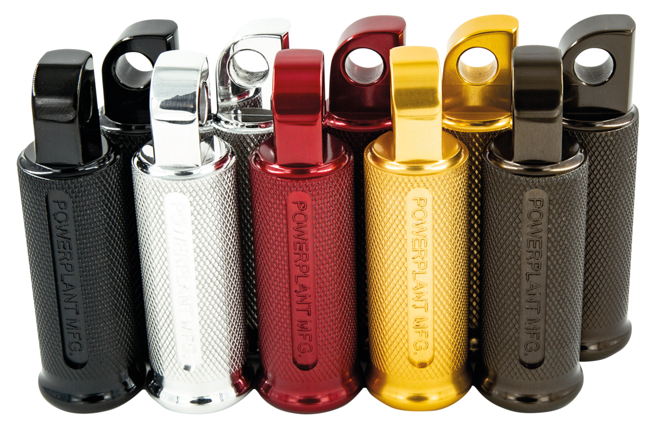 P16 Powerplant Standard Male Mount Shorty Foot Pegs