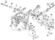 Zodiac Swingarm Parts for FXR – Frame & Rear Suspension