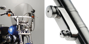 National Cycle Switchblade Chopped Quick-Release Windshields