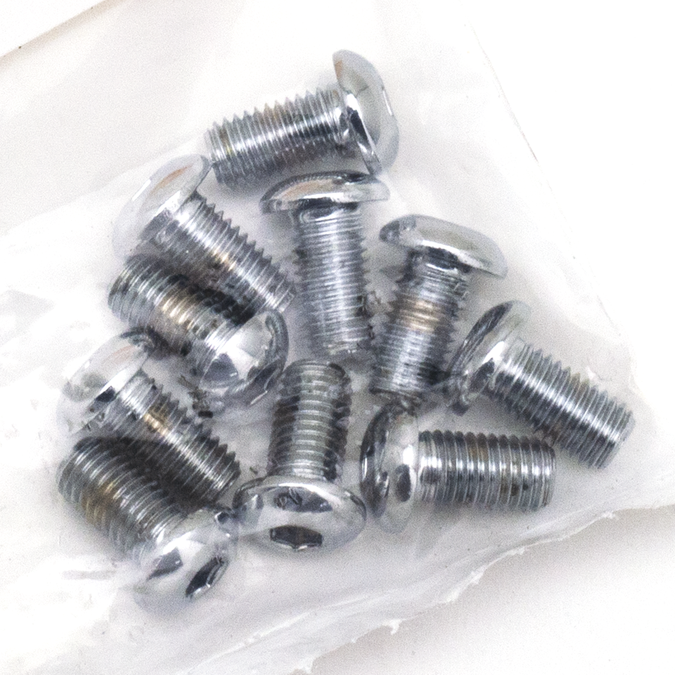 Midwest Acorn Nut Company Chrome Plated Button Head Allen Screws Assortment – Hardware