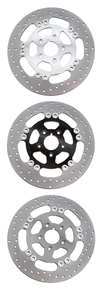 Harrison Billet Harrison's Full Floating Stainless Iron Disc Brake Rotors, with Billet Aluminum Center