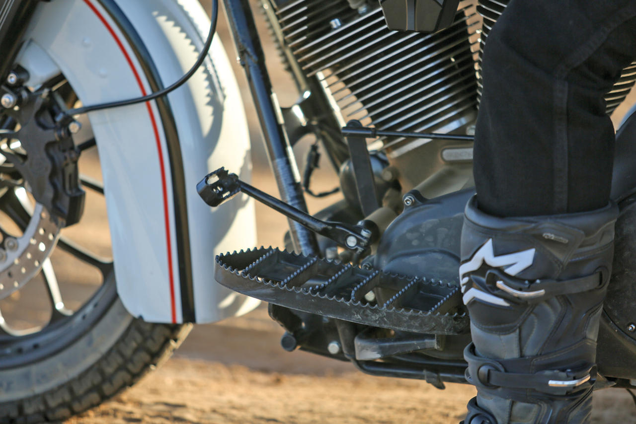 Burly Mx Style Floorboards – Foot Control