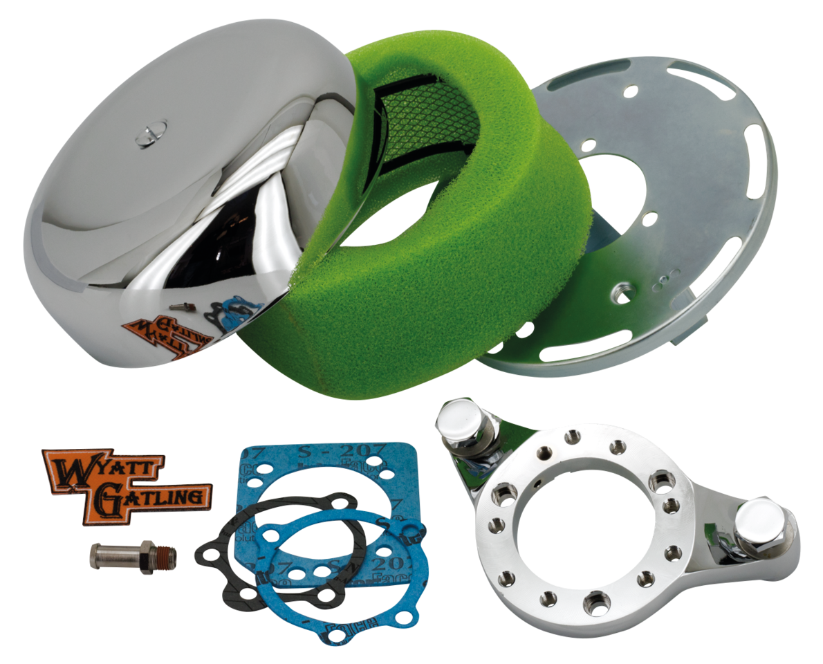 V-Twin Wyatt-Gatling Air Cleaner – Intake