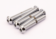 Midwest Acorn Nut Company Assortment Tray of Chrome Plated Larger Button Head Allen Screws – Hardware
