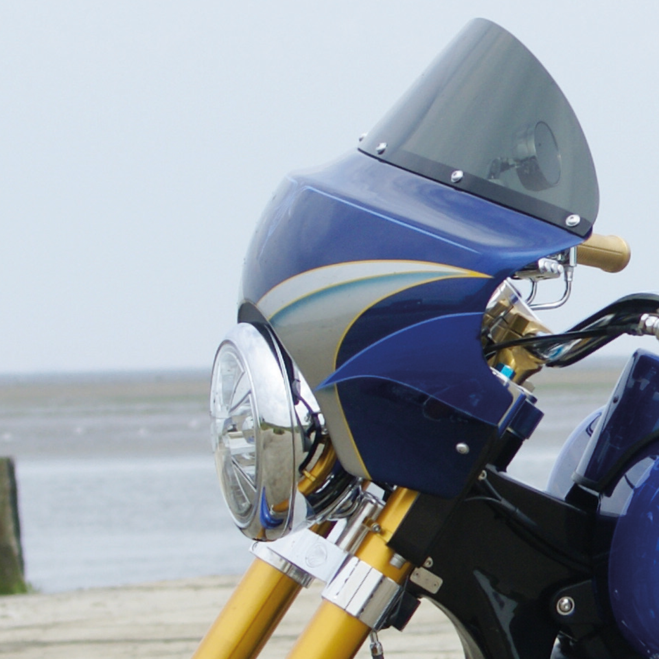 Zodiac Hydra-Glide Style Headlight Shell – Electric & Light