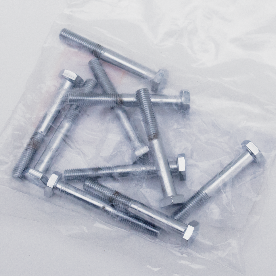 Midwest Acorn Nut Company Chrome Plated Hex Head Cap Screws Assortment – Hardware