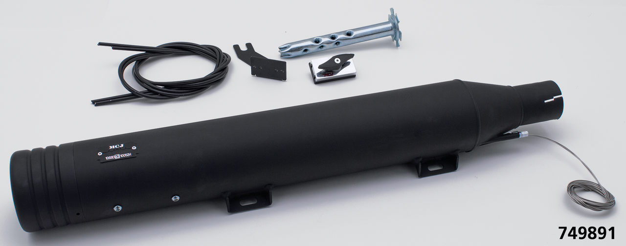Mcj Adjustable Mufflers for Milwaukee Eight Softail – Exhaust