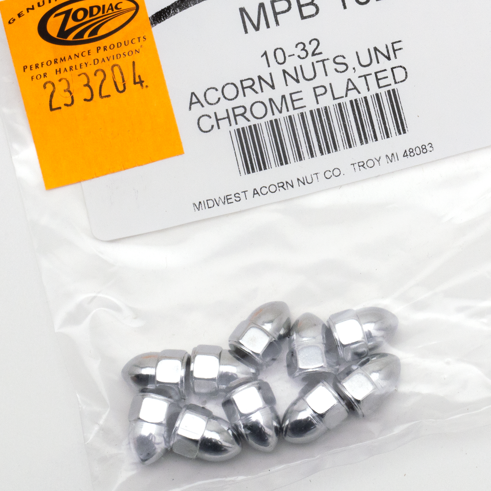 Midwest Acorn Nut Company Chrome Acorn Style Nut Assortment – Hardware