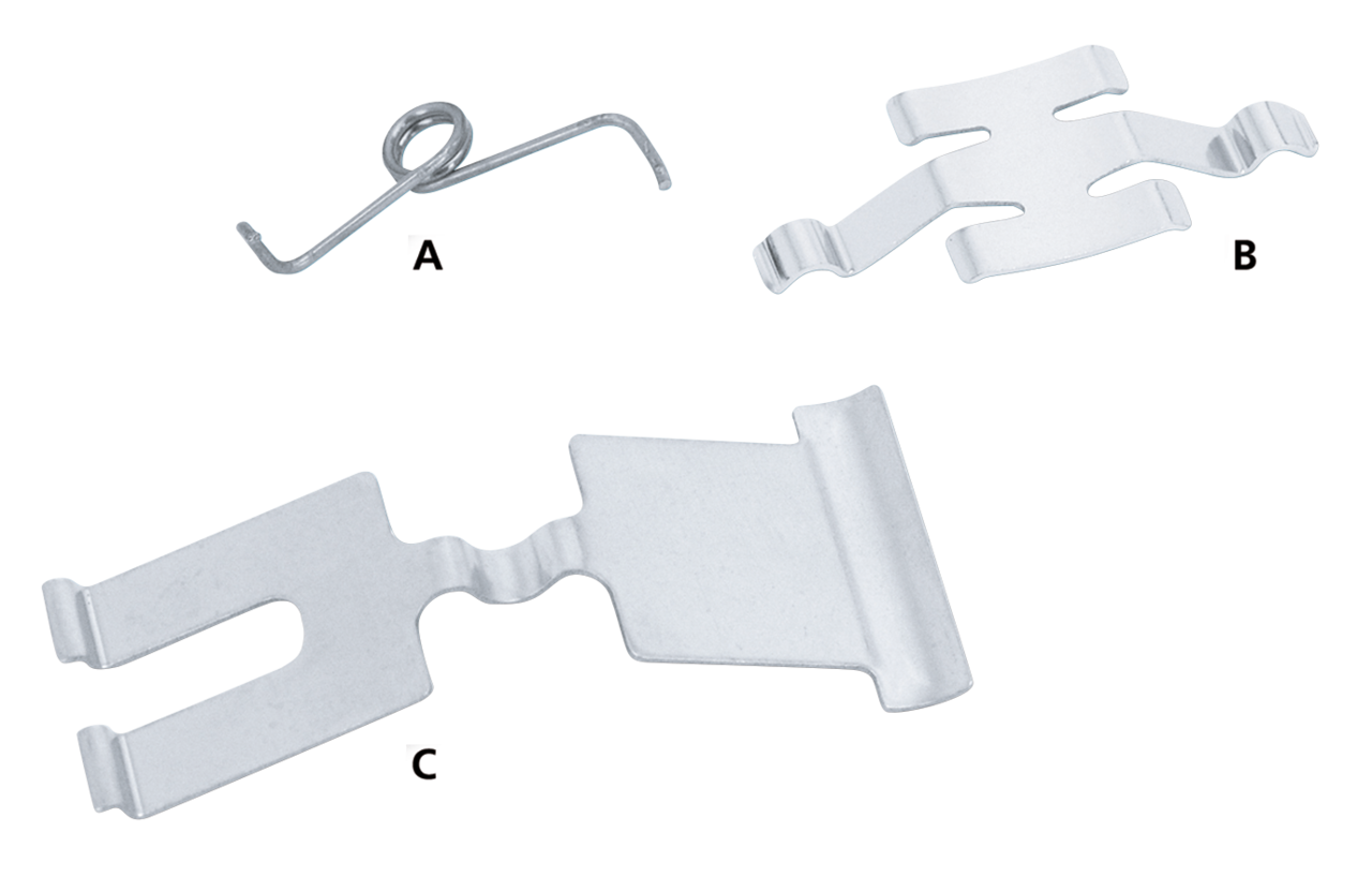 Performance Machine Anti-Rattle Springs for Pm Calipers – Brake