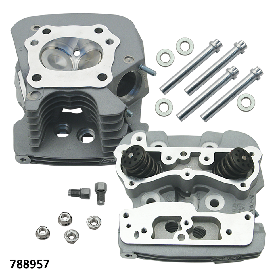 S&S Super Stock Cylinder Heads for 1999-2005 Twin Cam – Engine