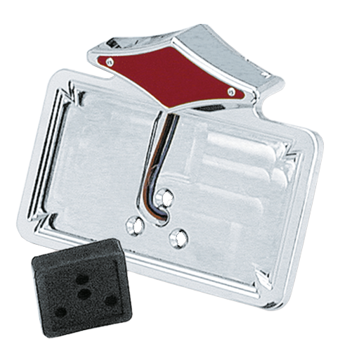 Zodiac License Plate Brackets with Diamond Style LED Taillights – Electric & Light