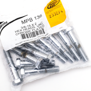 Midwest Acorn Nut Company Chrome Plated Hex Head Cap Screws Assortment – Hardware