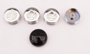 Midwest Acorn Nut Company Chrome Bolt Covers for Hex, Allen and Buttonhead Bolts – Hardware