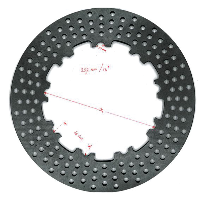 Zodiac Custom Floating Disc Brake Rotors