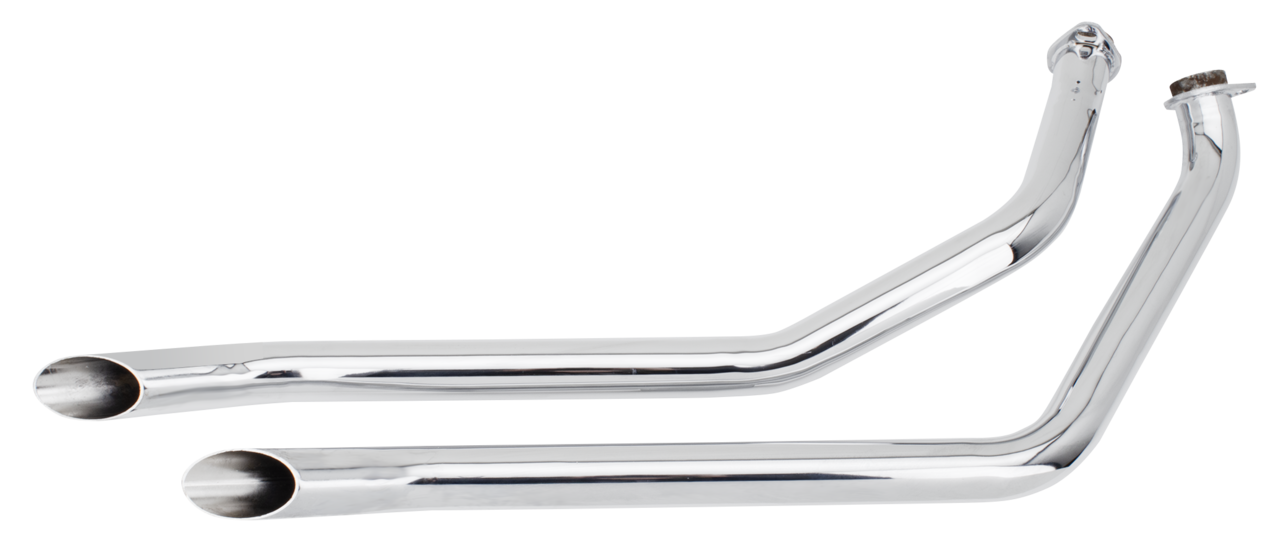 V-Twin Gooseneck Drag Pipes for FX Shovelhead – Exhaust