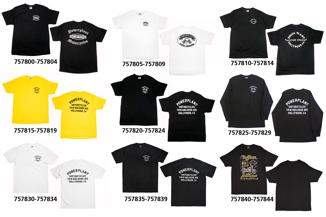 P16 Powerplant Tees