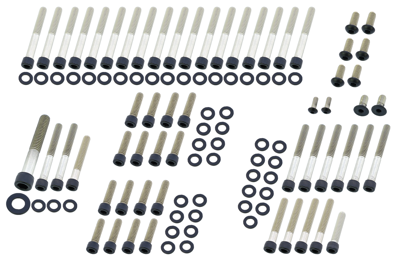 Screws4Bikes Black Stainless Steel Drivetrain Screw Kits – Hardware